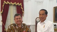 Kepala BPKP Muhammad Yusuf Ateh bersama Presiden Joko Widodo (Jokowi).