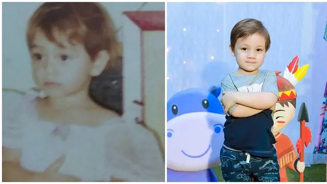 Potret Masa Kecil 6 Artis Wanita Ini Disebut Mirip Sang Anak, Bak Kembar