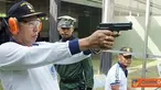 Citizen6, Surabaya: Komandan Puspenerbal Juanda Laksma TNI Sugianto, menjelaskan latihan dan asah ketajaman menembak sasaran ini penting bagi para pilot maupun air crew dari Puspenerbal. (Pengirim: Idwan Dwi Jefri)