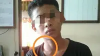 Insiden guru SMP memukul siswanya hingga pingsan terjadi jelang ujian berlangsung. (Liputan6.com/Ahmad Akbar Fua)