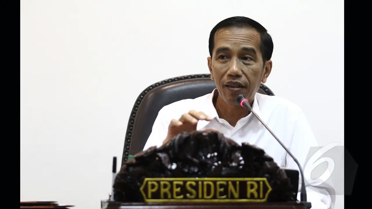 Jokowi Bahas Masalah Lahan di Rapat Terbatas