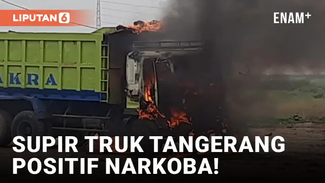 VIDEO: Supir Truk yang Tabrak Bocah di Tangerang Positif Narkoba