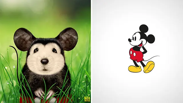 Seniman ini bikin tokoh kartun jadi terlihat nyata, hasilnya bikin kagum. (Sumber: Boredpanda/Dito Von Tease)