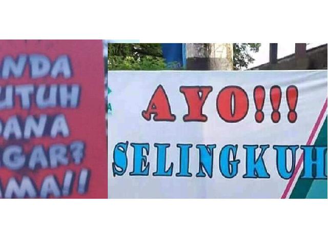 10 Spanduk Jualan Super Kocak Bikin Fokus Saat Perjalanan Buyar Citizen6 Liputan6 Com