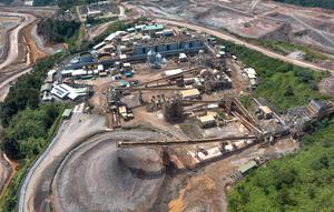 Prosessing Plant Tambang Emas Martabe PT Agincourt Resources (PTAR) yang berlokasi di Kabupaten Tapanuli Selatan, Sumatera Utara. (Dok Agincourt)