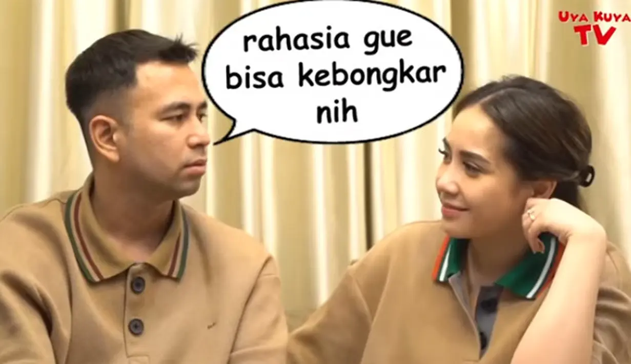 Raffi Ahmad dan Nagita Slavina (Youtube/Uya Kuya TV)