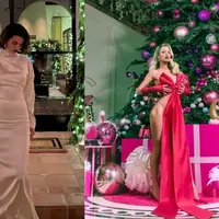 Mulai dari Lisa  BLACKPINK, Kendall Jenner, hingga Paris Hilton, berikut gaya artis dunia rayakan natal 2024.