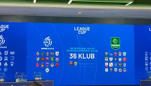 Undian League Cup: Persija Jakarta Masuk Grup A