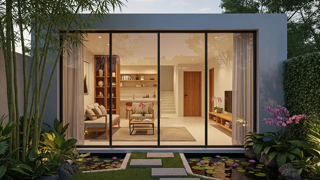 8 Model Rumah Mungil tapi Punya Jendela Besar, Terlihat Lapang dan Stylish Meski Lahan Terbatas