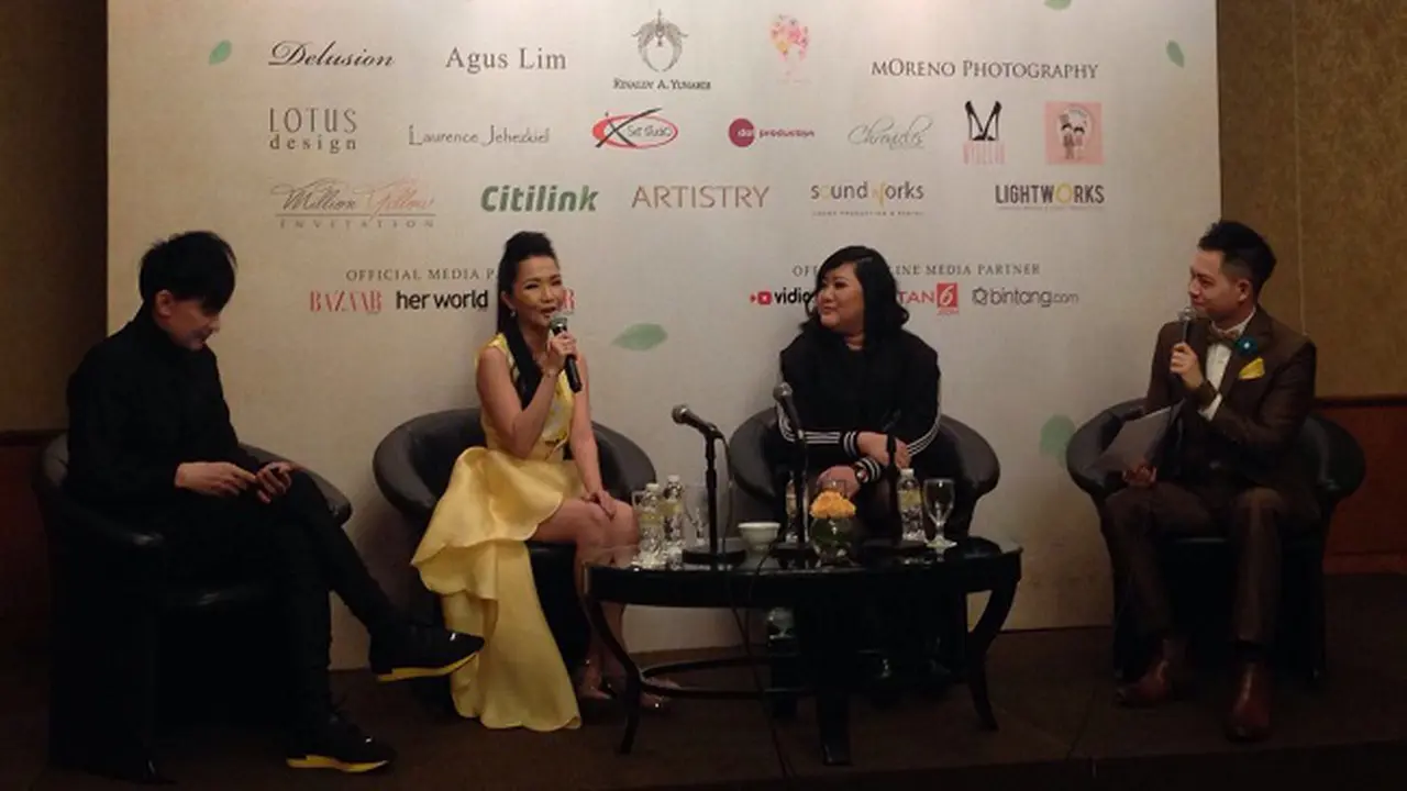 Jumpa Pers Annual solo fashion show desainer Fetty Rusli bertema A Maz.