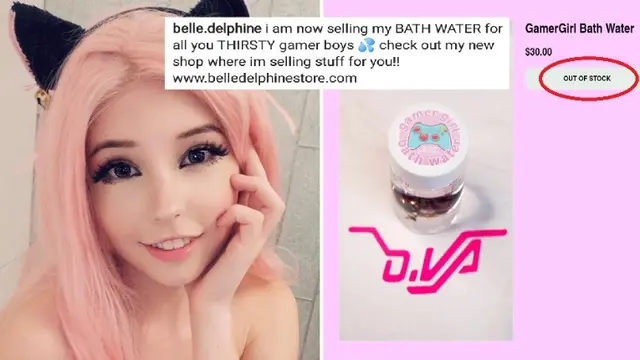 selebgram jual air mandi bekas