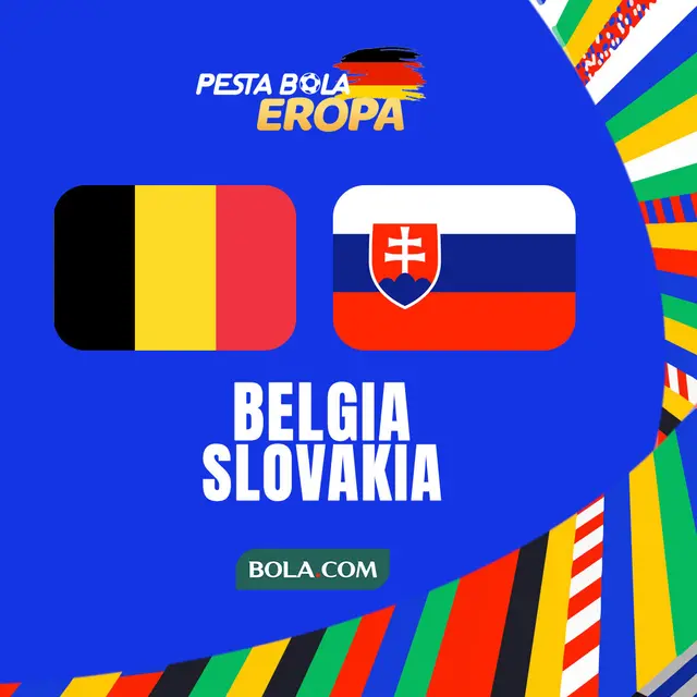 Euro 2024 - Belgia Vs Slovakia