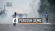 Kepolisian mengamankan 649 orang yang diduga berperan sebagai perusuh dalam demonstrasi selama 30 September hingga 1 Oktober 2019 pagi hari di sekitar Gedung DPR/MPR, Jakarta.