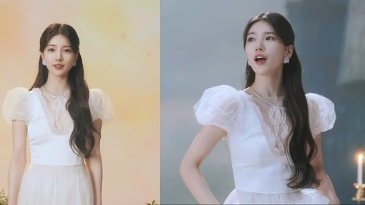 Suzy hadirkan keajaiban dalam MV \'Waiting On A Wish\'. (credit:youtube.com/@DisneyMusicKoreaVEVO)
