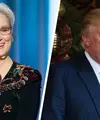 Meryl Streep menyindir Donald Trump yang mengejek salah satu jurnalis yang miliki disabilitas. Trump pun kesal dan mengatakan Meryl Streep adalah aktris yang ternyata tak sehebat itu. (CNN)