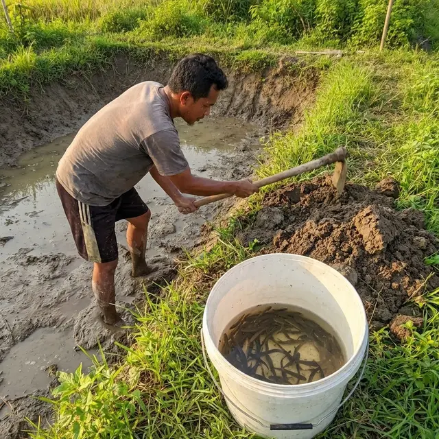 Peluang Ternak Ikan Kolam Tanah di Desa