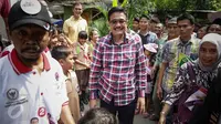 Djarot Saiful Hidayat datangi kediaman Istri Mantan Presiden Indonesia Abdurrahman Wahid alias Gus Dur, Sinta Nuriyah untuk bersilaturahmi