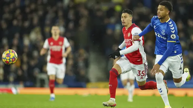 FOTO: Arsenal Kalah di Kandang Everton