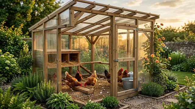 Ide Kandang Ayam Unik Bentuk Rumah Mini yang Estetik dan Fungsional