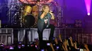 Konser Helloween yang bertajuk 'The God-Given Right World Tour 2015' ini guncang dua kota di Indonesia yakni Jakarta pada 22 Oktober 2015 dan pada 24 Oktober 2015 di Yogyakarta. (Nurwahyunan/Bintang.com)