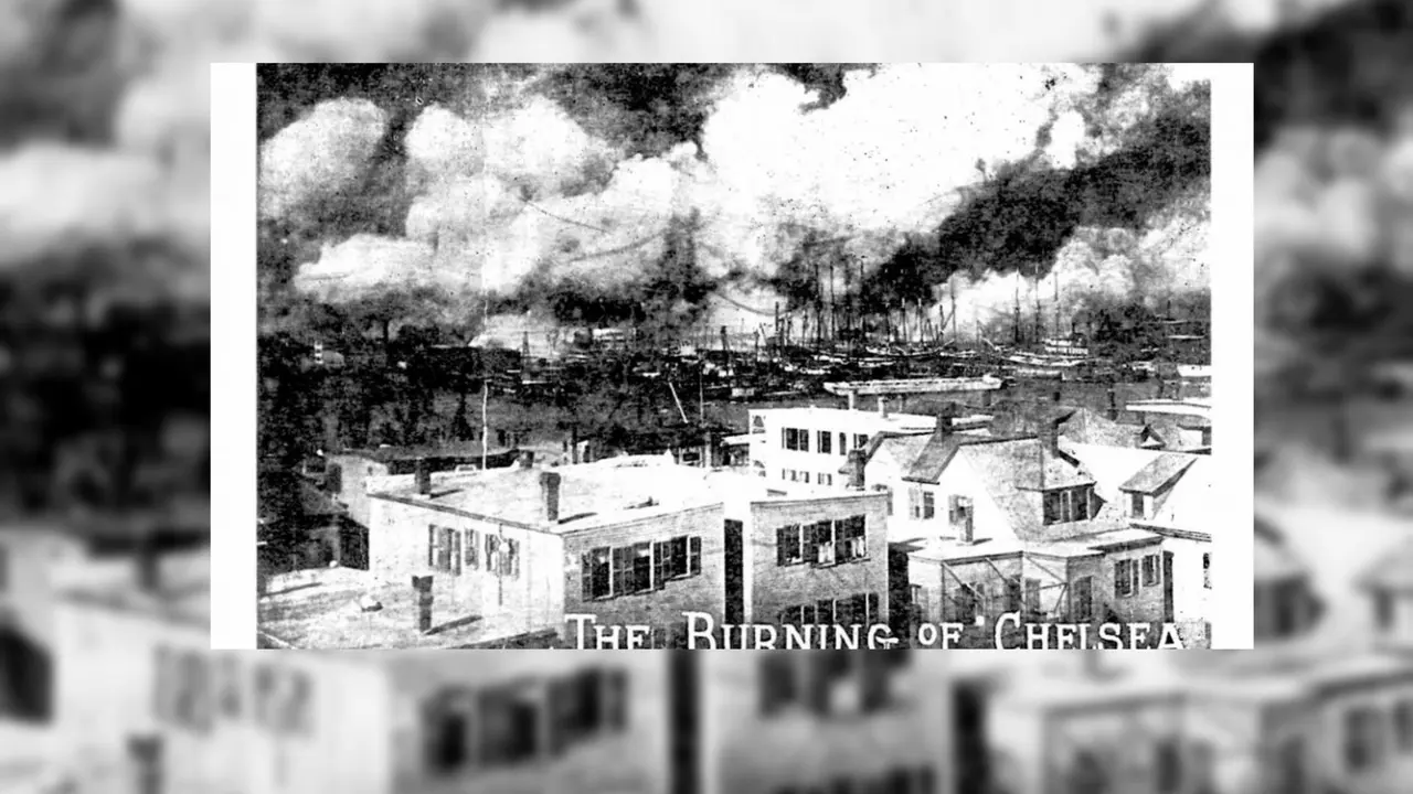 12-4-1908: Kebakaran Besar Ancam Hanguskan Kilang Minyak Boston
