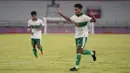 Indonesia akhirnya bisa menggandakan keunggulan di menit ke-40. Ramai Rumakiek mengelabuhi beberapa pemain Timor Leste. (Dok. Kemenpora)