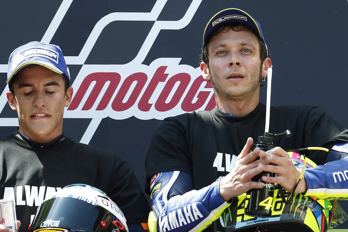 Curhat Marc Marquez Usai Berjabat Tangan dengan Rossi 