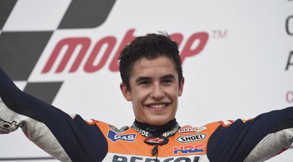 Marc Marquez meraih podium pertama di GP AS