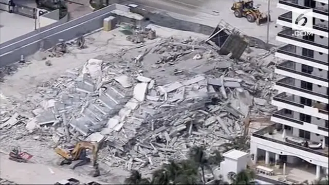 Gedung di Miami dibongkar dengan cara diledakkan. Namun karena tak diperhitungkan dengan baik, gedung 12 lantai tersebut roboh dan membahayakan sekitarnya.
