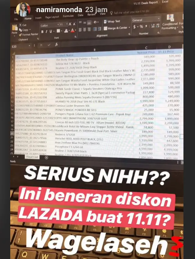 Harga Barang dan Promo Miring 11.11 Lazada yang Beredar, Benar atau Hoax?