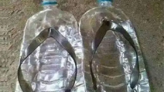 8 Potret Sandal Anti Maling ala Netizen Ini Bikin Tepuk Jidat