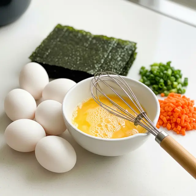 Resep Telur Dadar Gulung Nori
