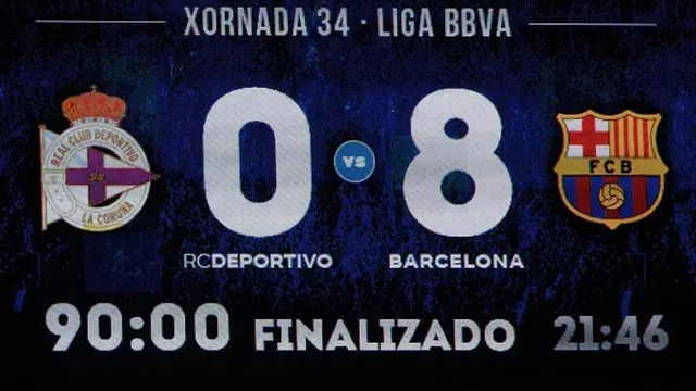 Deportivo La Coruna Vs Barcelona