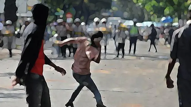 Ilustrasi Bentrok Warga