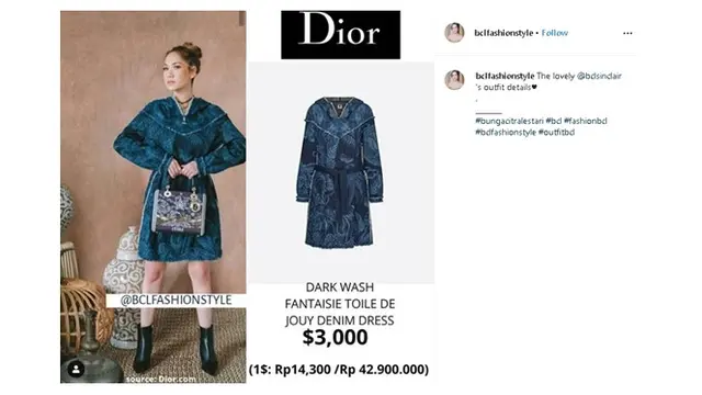 Terlihat Biasa, 7 Baju BCL Ini Ditaksir Punya Harga Fantastis