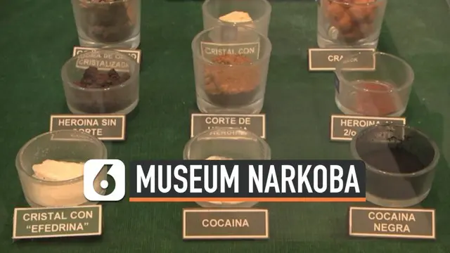 Untuk pertama kalinya, Meksiko membuka museum berisi barang-barang aneh dari sindikat peredaran narkoba. Namun, museum ini tidak dibuka untuk umum, hanya dapat diakses oleh agen intelijen dan jurnalis yang dapat masuk.