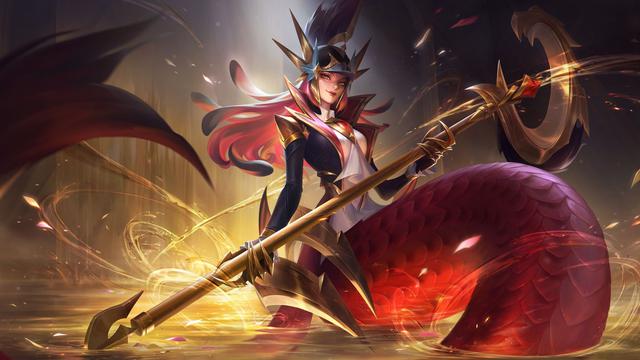 Glorious Crimson Nami - Wild Rift (Dok. Riot Games)