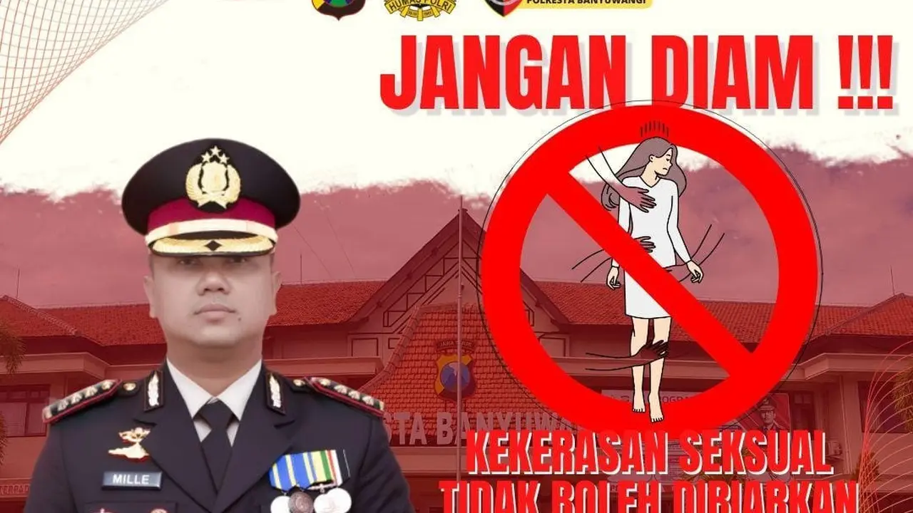 Hotline pengaduan kekerasan seksual Polresta Banyuwangi (Istimewa)