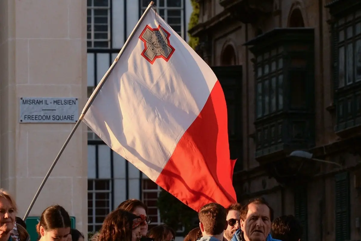 Bendera Malta (AFP PHOTO)