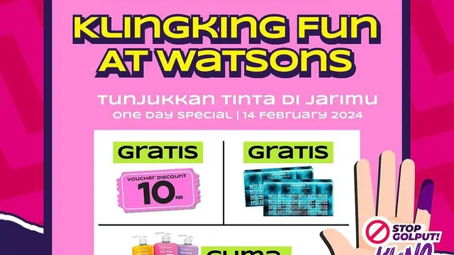 20 Promo Pemilu 2024, Jangan Golput Biar Dapat Banyak Diskon