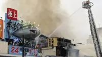 Pasar Ikan Tsukiji Jepang Terbakar, 30 Mobil Pemadam Dikerahkan