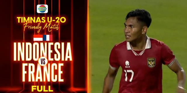 VIDEO: Highlights Timnas Indonesia U-20 Ditekuk 0-6 oleh Prancis