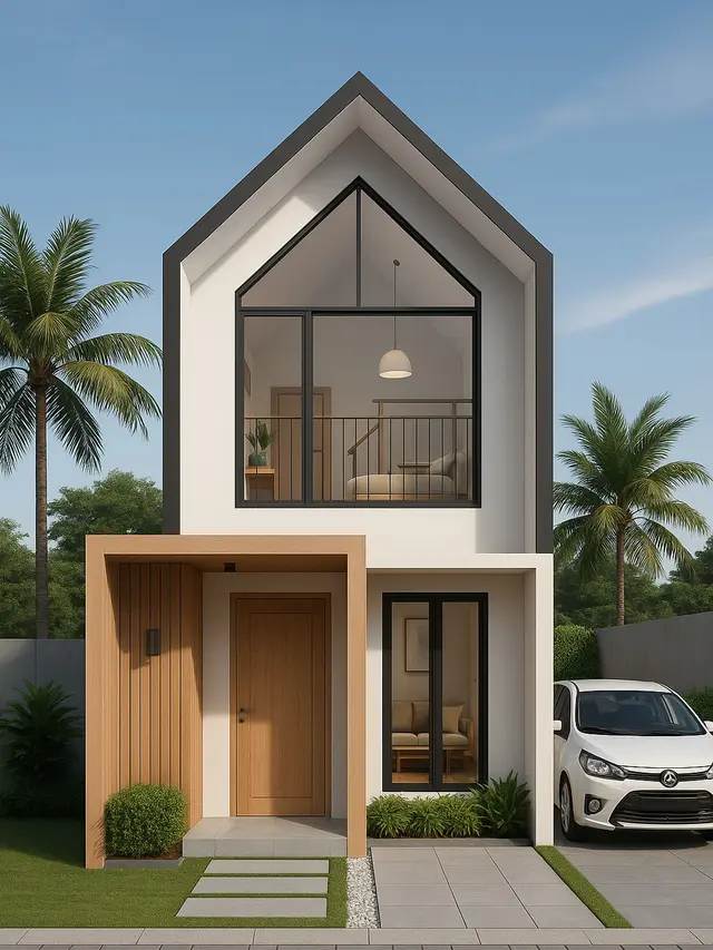 Rumah Mezzanine Mini Bernuansa Estetik