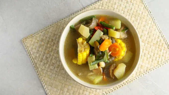 ilustrasi sayur lodeh