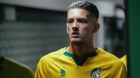 Bek Fortuna Sittard, Justin Hubner. (Bola.com/Dok.Instagram Fortuna Sittard).