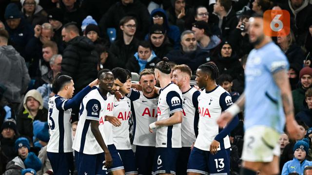 Foto: Momen Menyakitkan Bagi Manchester City, Digilas Tottenham dan Telan 5 Kekalahan Beruntun
