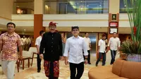 Wakil Gubernur Bali Tjokorda Oka Artha Ardana Sukawati alias Cok Ace dan Bupati Banyuwangi Azwar Anas.