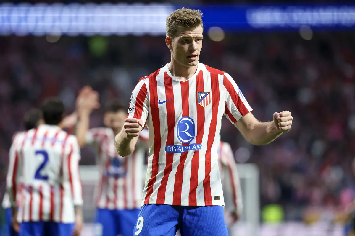 Foto: Penampilan Memukau Alexander Sorloth, Cetak Hattrick dan Bawa Atletico Madrid ke Babak 16 Besar Liga Champions
