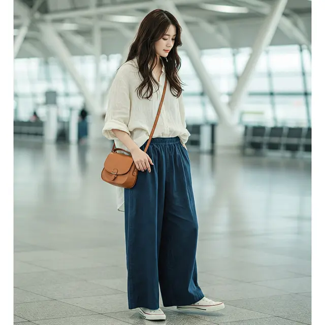 7 Airport Outfits untuk Wanita Indonesia Terbaru 2025: Tampil Stylish dan Nyaman