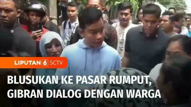 Saat blusukan ke pasar, Calon Wakil Presiden nomor urut 2, Gibran Rakabuming Raka menyoroti masih adanya warga yang belum menentukan pilihan. Karena itu Gibran menantikan digelar debat pertama untuk memaparkan di dalam program kerja Prabowo-Gibran.